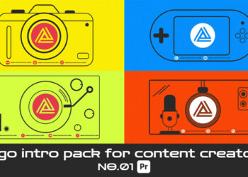 VideoHive Logo intro pack for content creators For Premiere Pro 47269651
