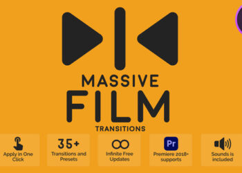 VideoHive Massive Film Transitions 47021233