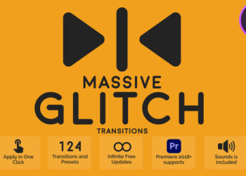 VideoHive Massive Glitch Transitions 47509930