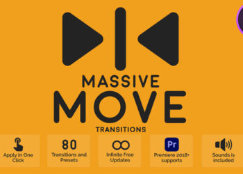 VideoHive Massive Move Transitions 47562725