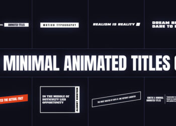 VideoHive Minimal Animated Titles for Premiere Pro 47355609