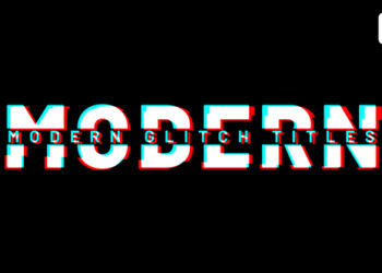 VideoHive Modern Glitch Titles 47598138