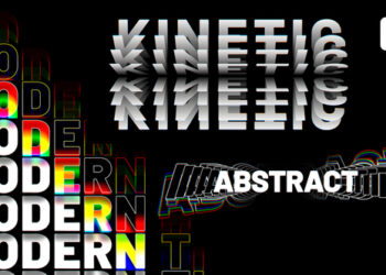 VideoHive Modern Kinetic Titles 47630864