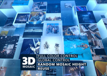 VideoHive Mosaic Digital Technology 24660912