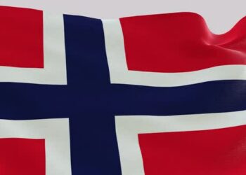 VideoHive Norway Fabric Flag 47577782