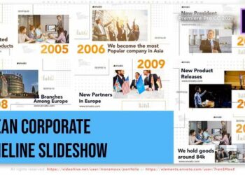VideoHive Original Timeline Corporate Slideshow 47519959