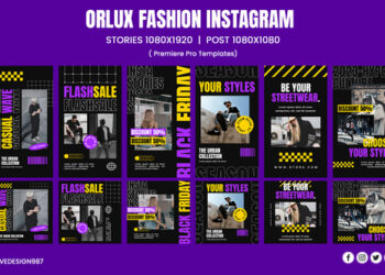 VideoHive Orlux Fashion Instagram Template | MOGRT Files 47564608
