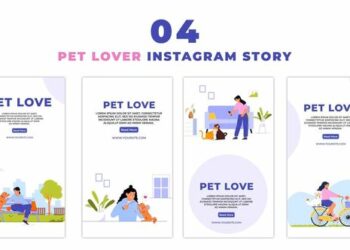 VideoHive Pet Lovers Premium Vector Instagram Story 47455522