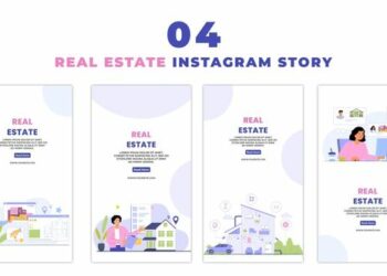 VideoHive Real Estate Agency Animated Instagram Story 47453629
