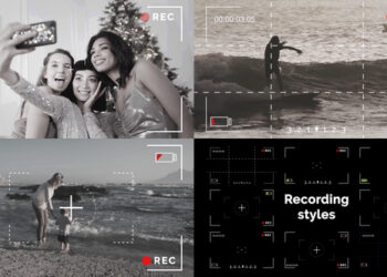 VideoHive Recording Video Pack for After Effects 47514665