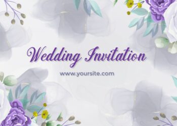 VideoHive Romantic Wedding Invitation 47578395
