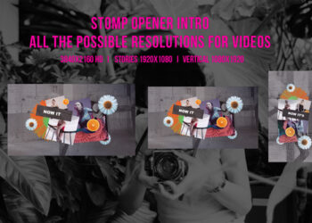 VideoHive Stomp Trendy Intro 41828464