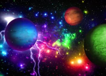 VideoHive Storm In Fantasy Space 47553902