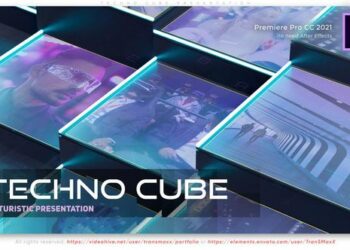 VideoHive Techno Cube Presentation 46776273
