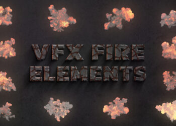 VideoHive VFX Fire Elements for Premiere Pro 47638974