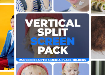 VideoHive Vertical Split Screen Pack 47586502