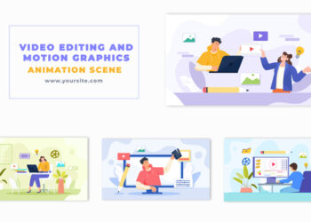 VideoHive Video Editor and Motion Graphics Artists Character Animation Scene 47495063