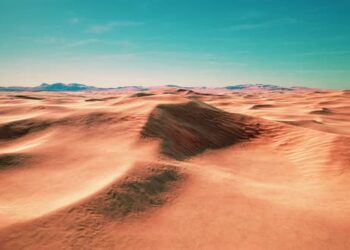 VideoHive View of Nice Sands Dunes at Sands Dunes National Park 47581277