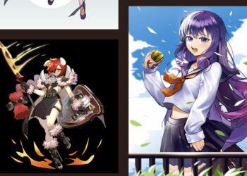 Wingfox – Electric Guitar Girl – The Whole Process of Creating a Japanese Character