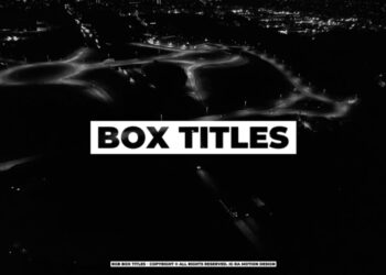 VideoHive Box Titles 47929104