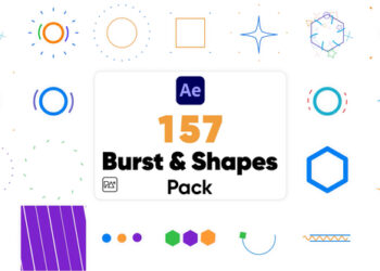 VideoHive Burst and Shapes Pack For After Effects 47809411
