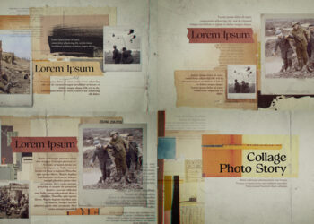VideoHive Collage Photo History 47935074