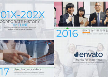 VideoHive Corporate History Timeline for After Effects 47937426