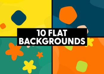 VideoHive Flat Backgrounds 47862843