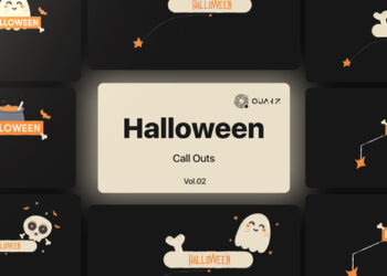VideoHive Halloween Call Outs Vol. 02 48261341
