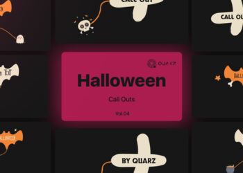 VideoHive Halloween Call Outs Vol. 04 48261357