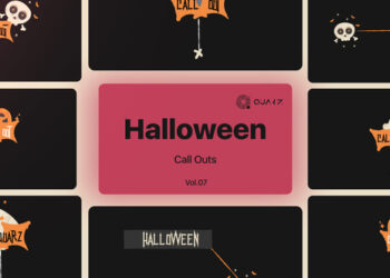 VideoHive Halloween Call Outs Vol. 07 48261381