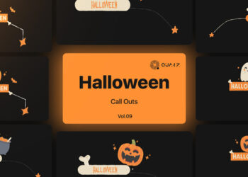 VideoHive Halloween Call Outs Vol. 09 48290648