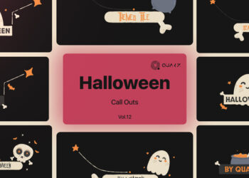 VideoHive Halloween Call Outs Vol. 12 48290656