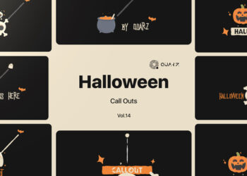 VideoHive Halloween Call Outs Vol. 14 48290665
