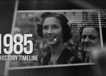 VideoHive History Timeline Slideshow - Pictures from the Past 47879642