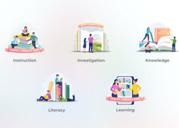 VideoHive Knowledge - Literacy Day and Teachers Day Concepts 47895122