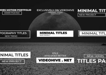 VideoHive Minimal Titles 47826758