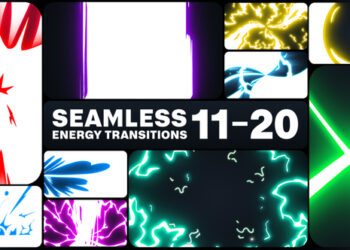 VideoHive Seamless Energy Transitions for After Effects 47740068
