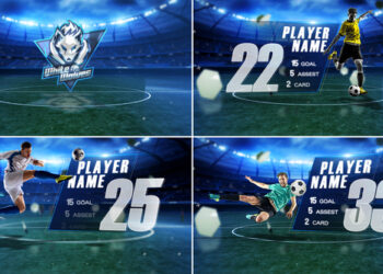 VideoHive Soccer Players 47757542