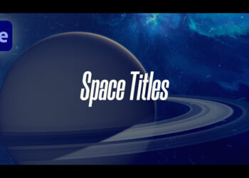 VideoHive Space Titles 47997346