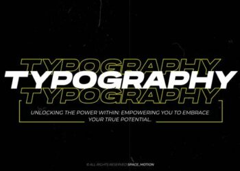 VideoHive Typography Titles _AE 47905392