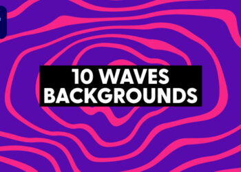 VideoHive Waves Backgrounds 47958979