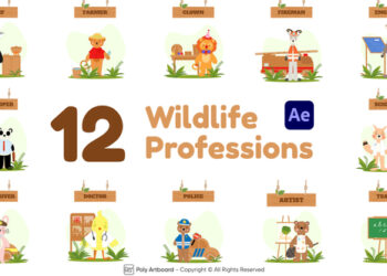 VideoHive Wildlife Professions For After Effects 47741604