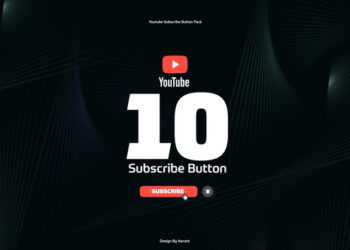 VideoHive Youtube Subscribe Buttons Pack 47856117