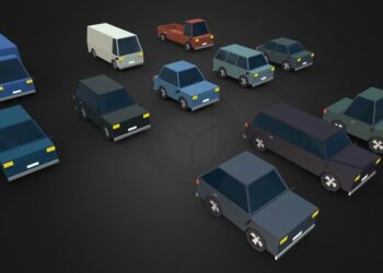3D Models Bundle 2 Vehicles