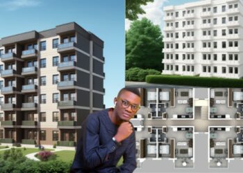5 Story Luxury Apartments with high Futures Sketch up pro By Success Ogwudu
