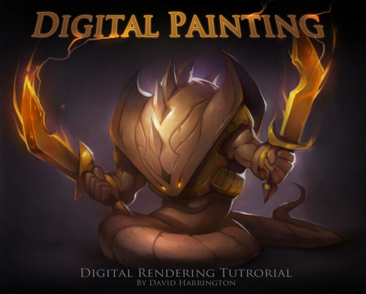 Artstation - Digtial Painting Tutorial (David Harrington)