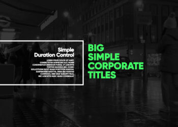 VideoHive Big Simple Text Titles 48592907