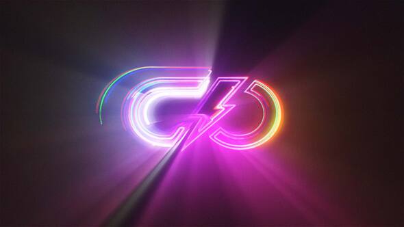 VideoHive Clean Glowing Logo Reveal 48757633