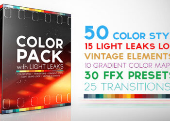 VideoHive Color Pack with Light Leaks 12251466